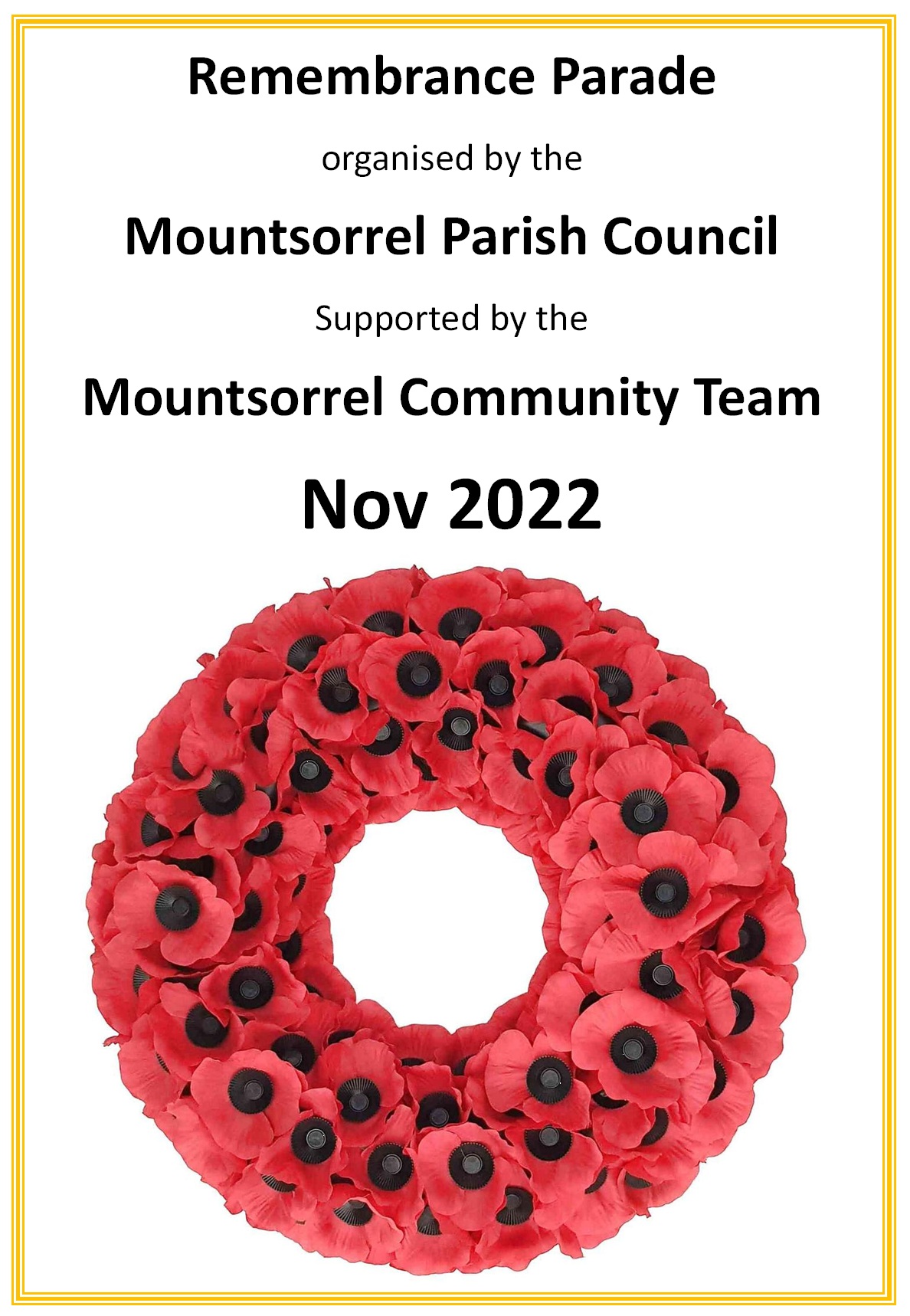 Remembrance Parade 2022
